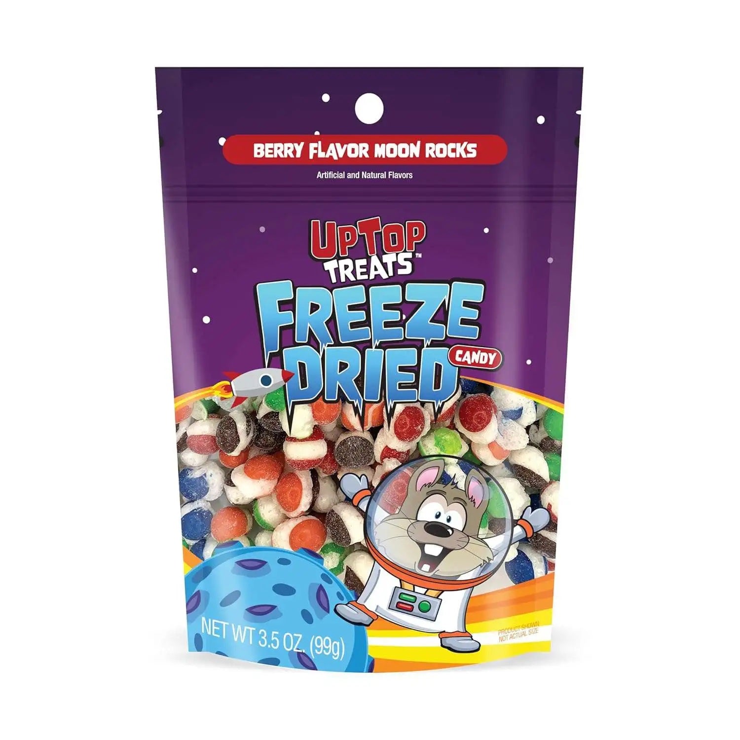 Freeze Dried Berry Flavor Moon Rocks 3.5 oz