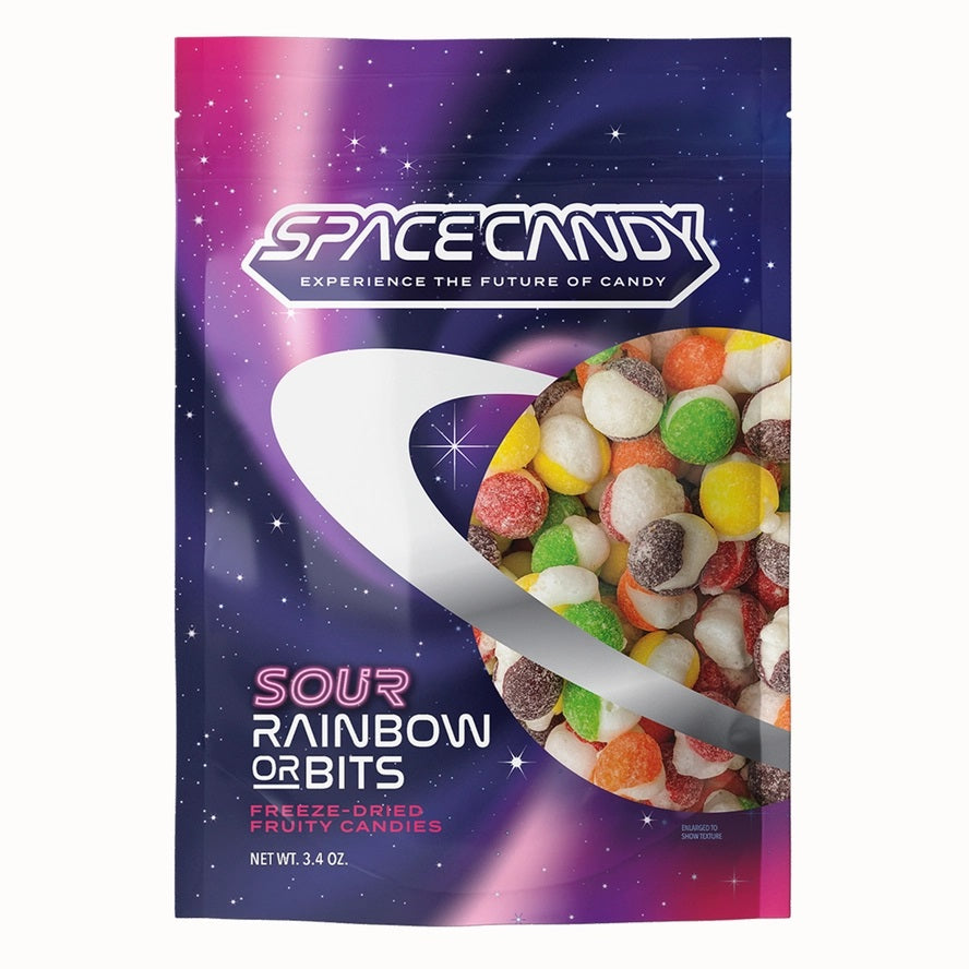Freeze Dried Sour Rainbow Orbits 3.4 oz