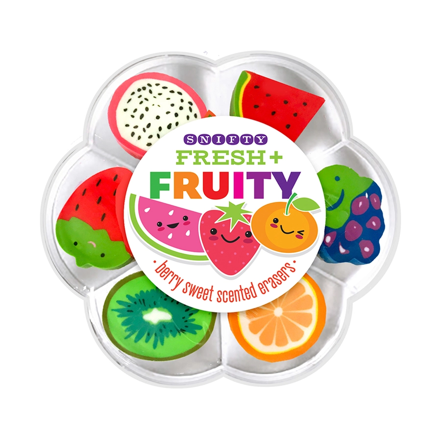 Fresh & Fruity Scented Erasers