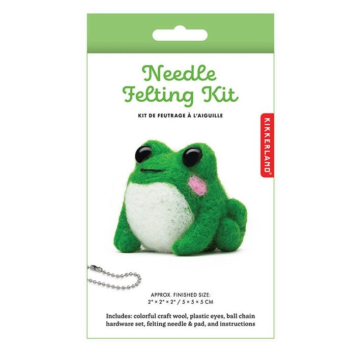 Frog Needle Felting Kit