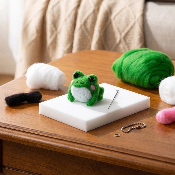 Frog Needle Felting Kit