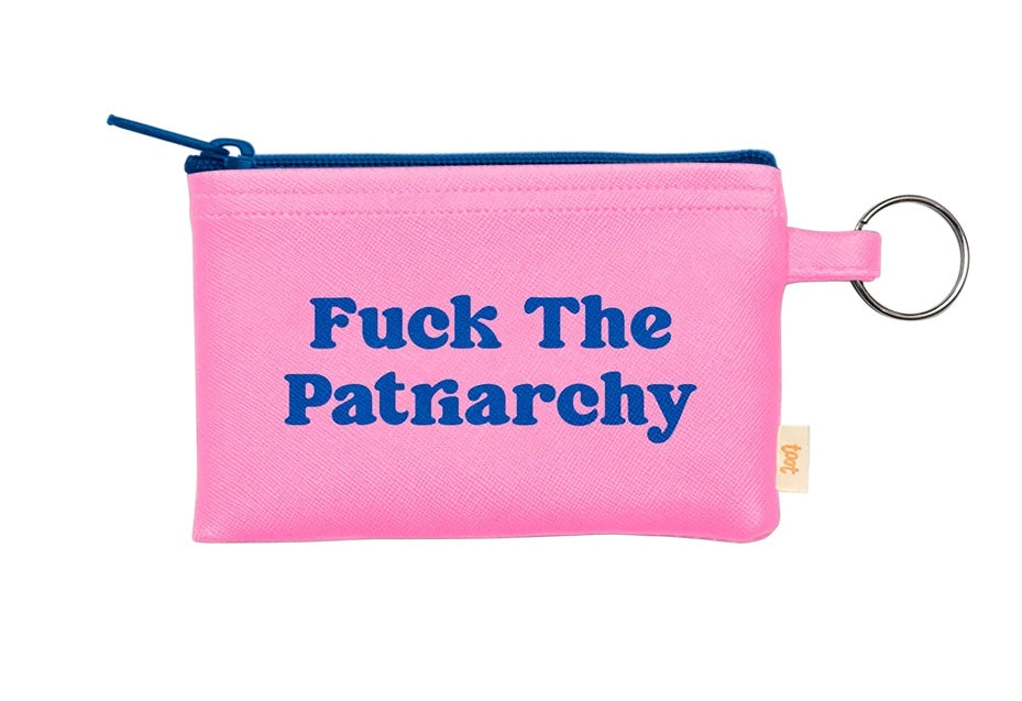 Fuck The Patriarchy Keyring Pouch
