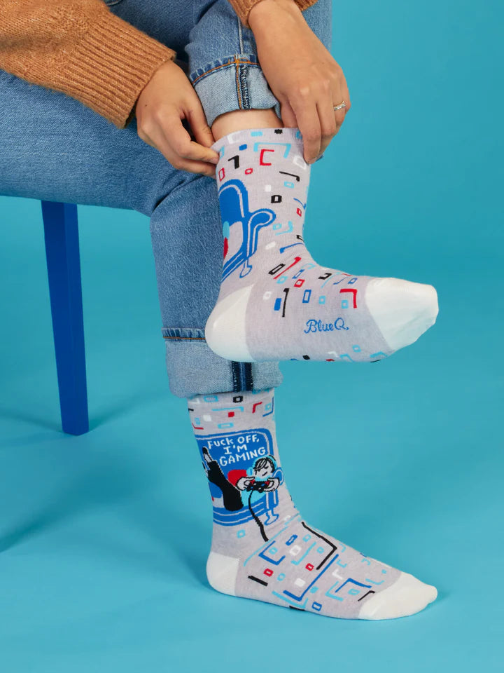 Fuck Off I'm Gaming Women's Socks