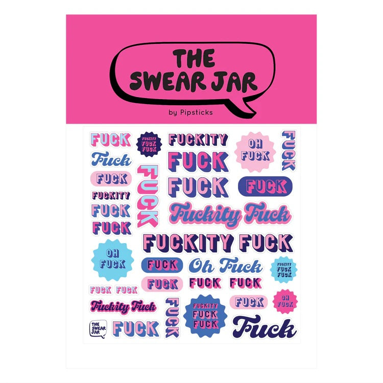 Fuckity Fuck Sticker Sheet