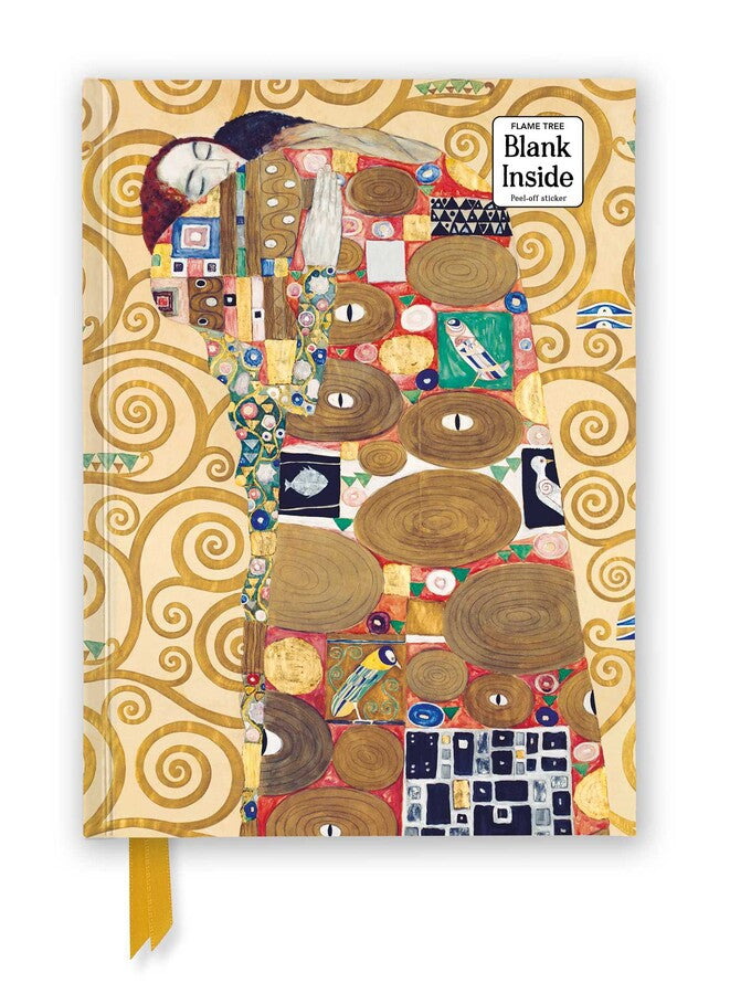 Fulfilment Foiled Hard Cover Journal Gustav Klimt