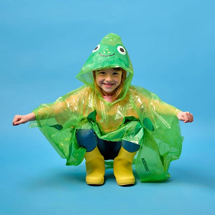 Garden Friends Kid Size Rain Poncho Assorted