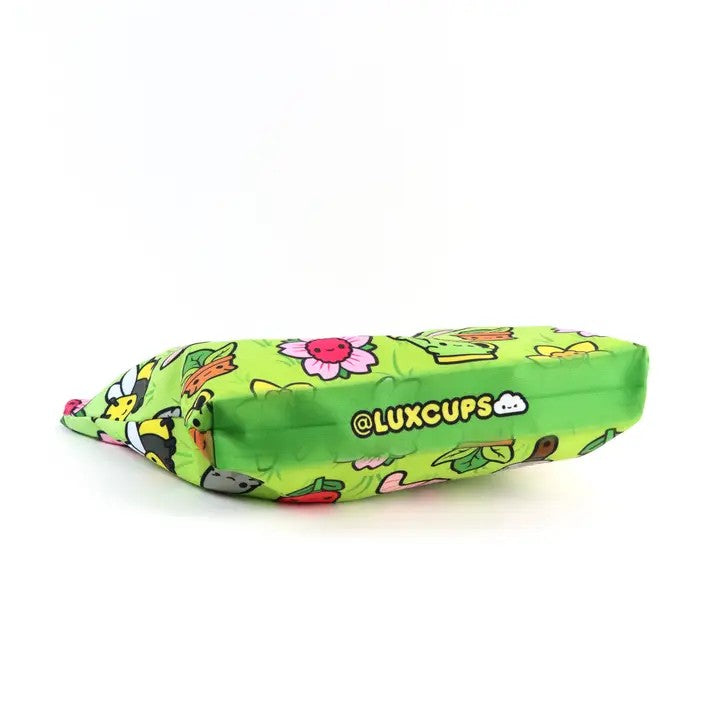 Garden Party Zipper Tote