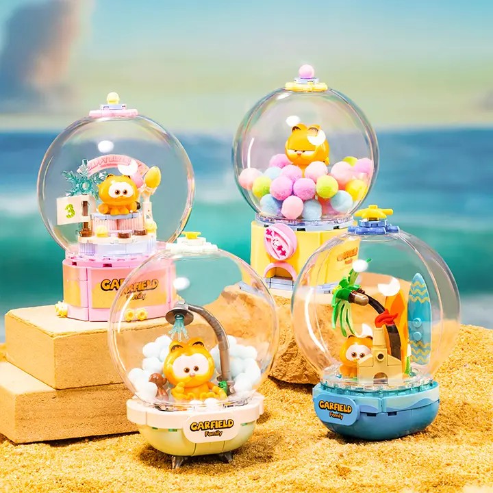 Garfield Chill Island 3D Bricks Puzzle