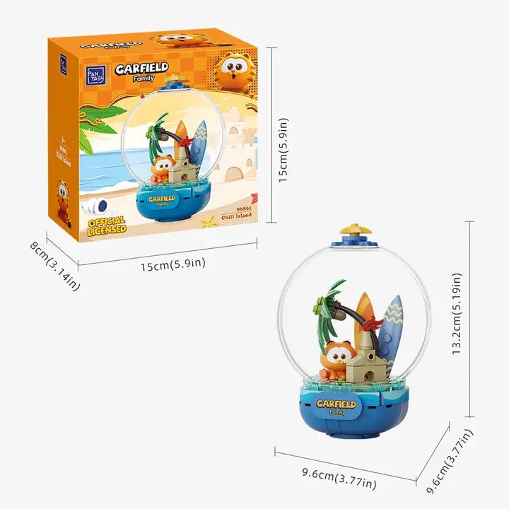 Garfield Chill Island 3D Bricks Puzzle