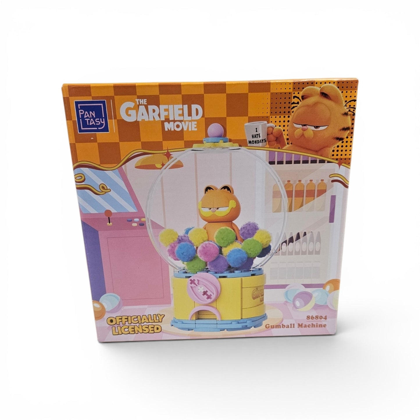 Garfield Gumball Machine 3D Bricks Puzzle