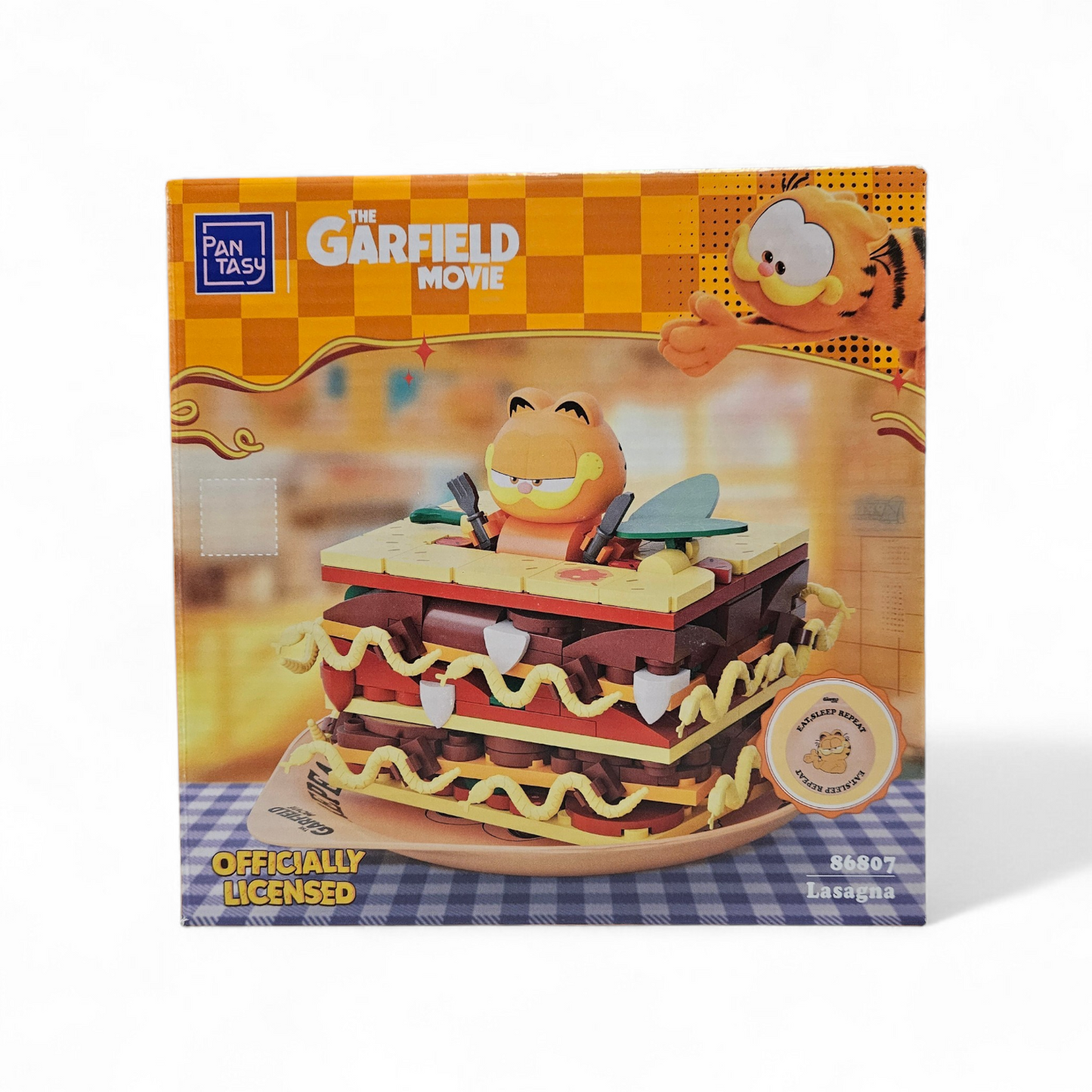 Garfield Lasagna 3D Bricks Puzzle