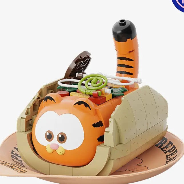 Garfield Taco 3D Bricks Puzzle