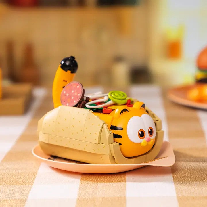 Garfield Taco 3D Bricks Puzzle