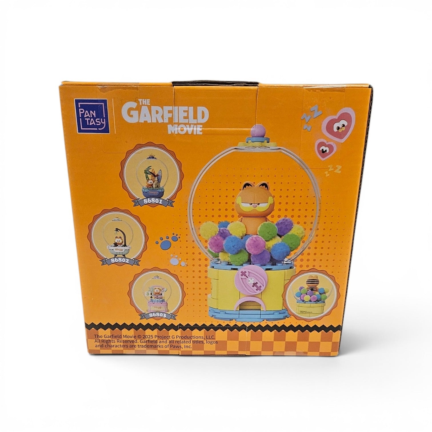 Garfield Gumball Machine 3D Bricks Puzzle