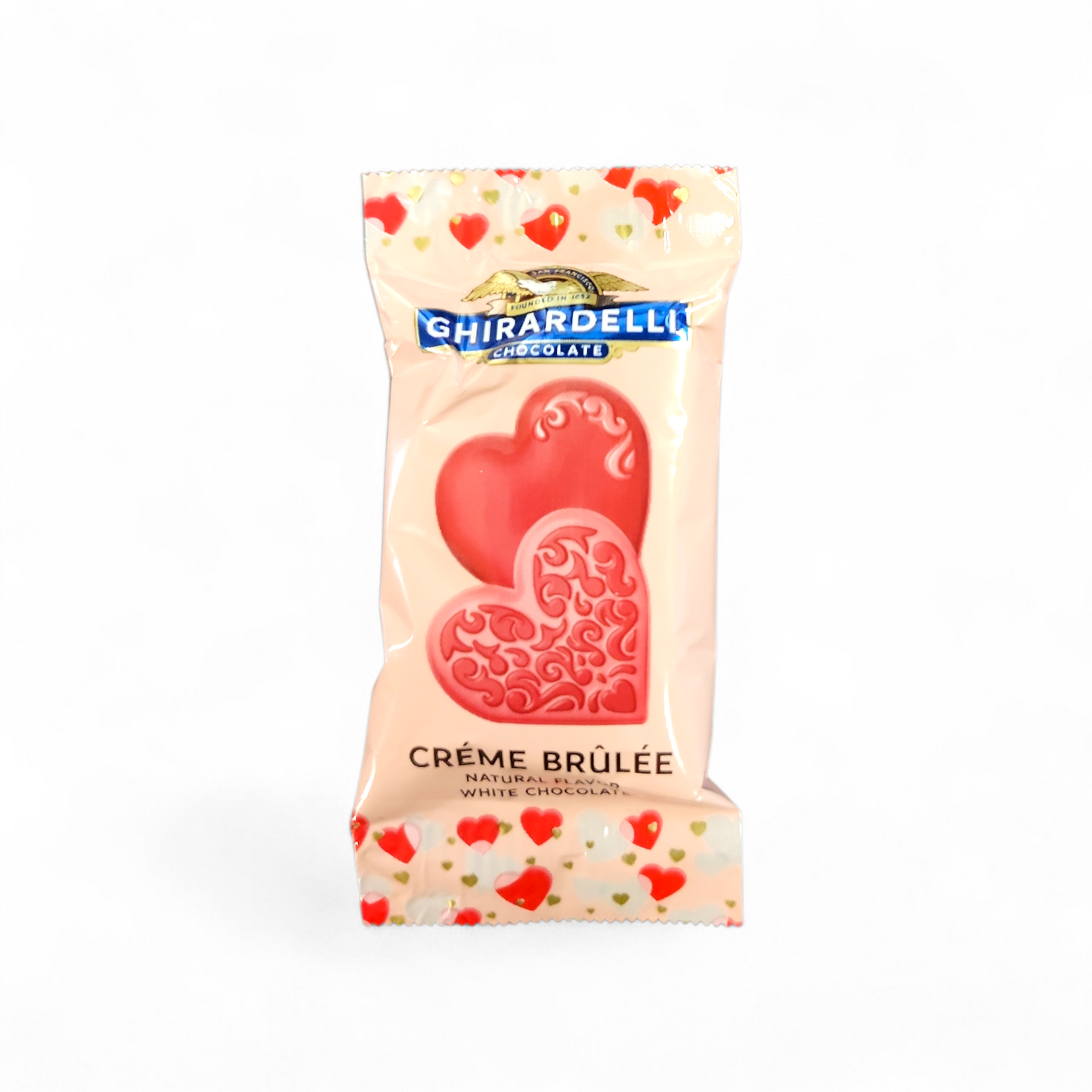 Ghirardelli Heart Creme Brulee