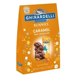 Ghirardelli Milk Chocolate Caramel Bunnies 0.69 oz