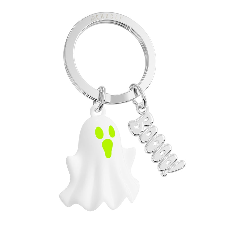 Ghost Metal Keyring