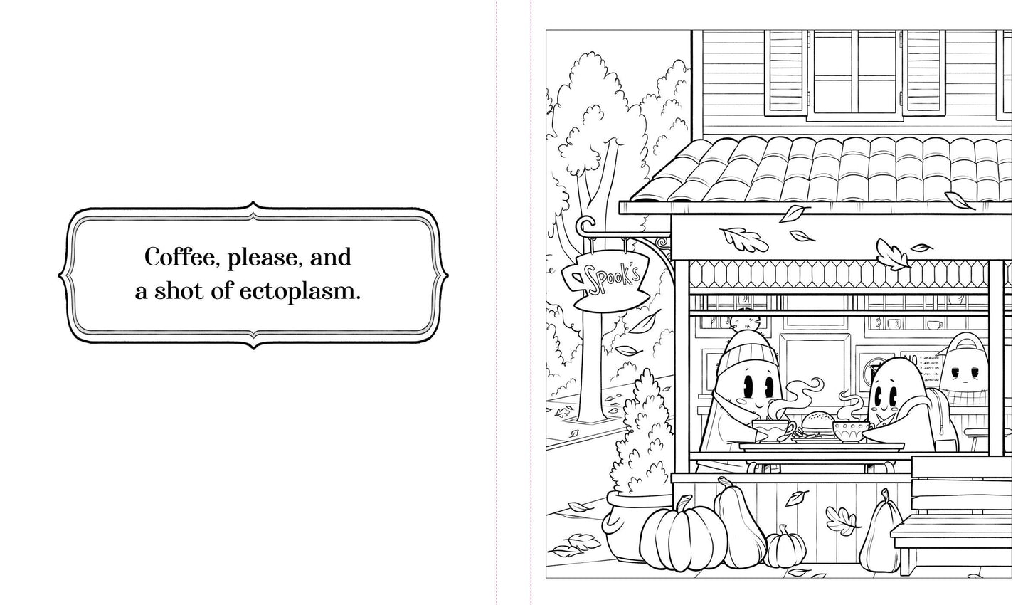 Gilmore Ghouls A Spoopy Hollow Coloring Book