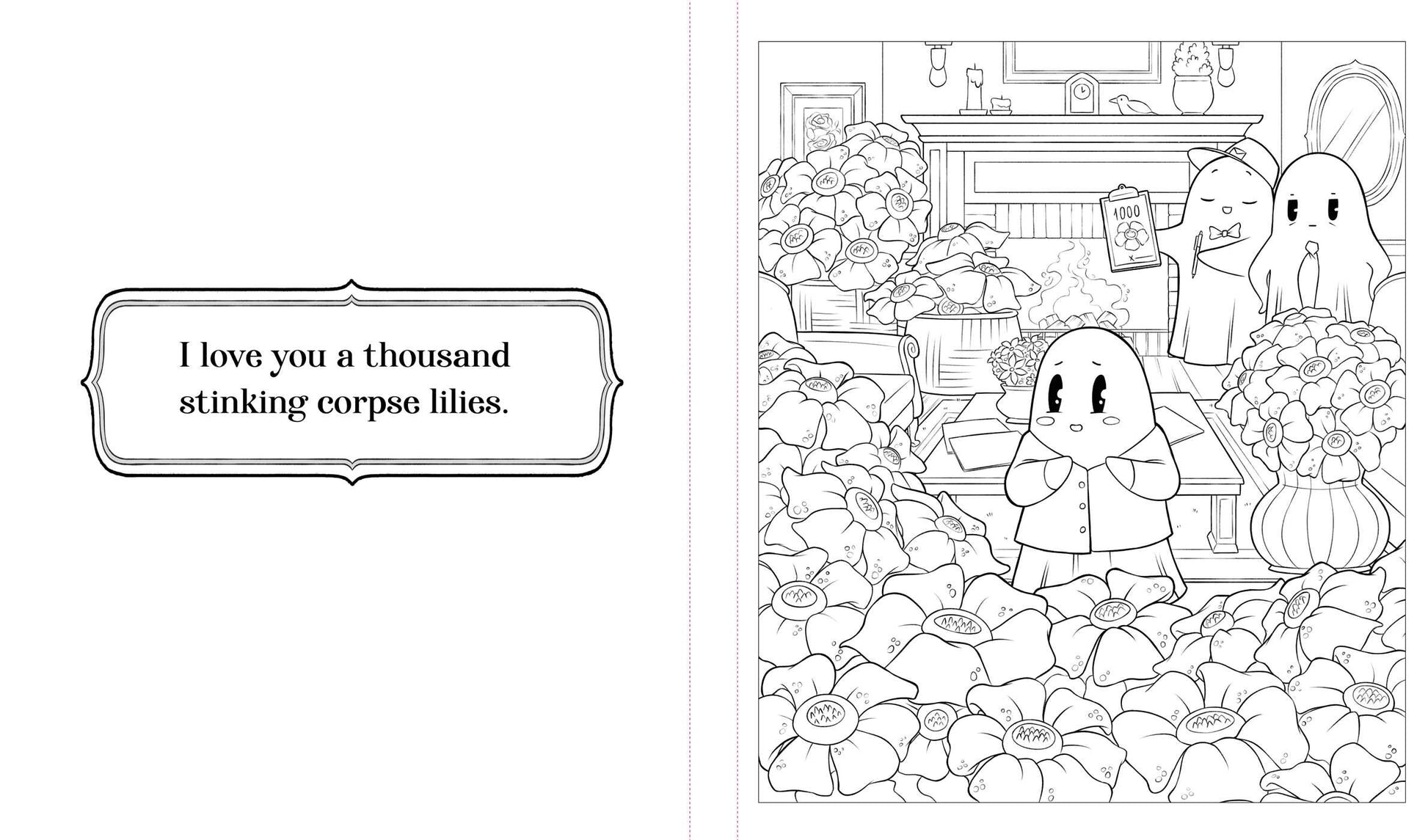 Gilmore Ghouls A Spoopy Hollow Coloring Book