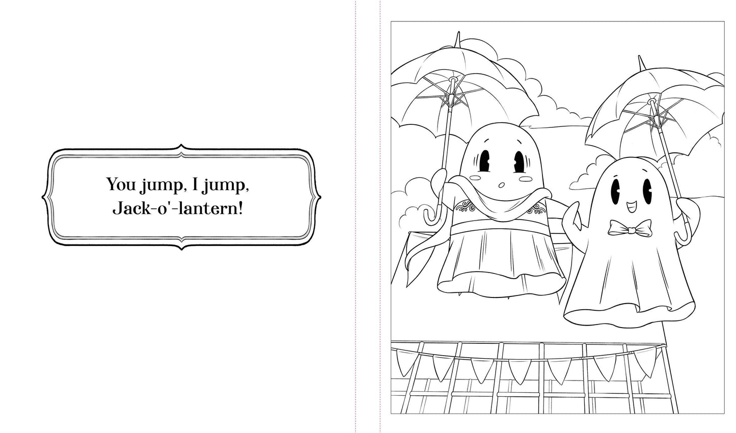 Gilmore Ghouls A Spoopy Hollow Coloring Book