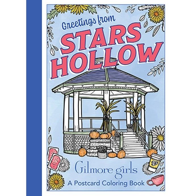 Gilmore Girls Postcard Coloring Book