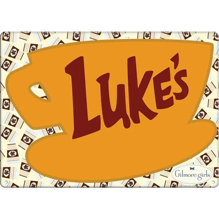 Gilmore Girls Luke's Diner Metal Sign