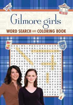 Gilmore Girls Word Search & Coloring Book