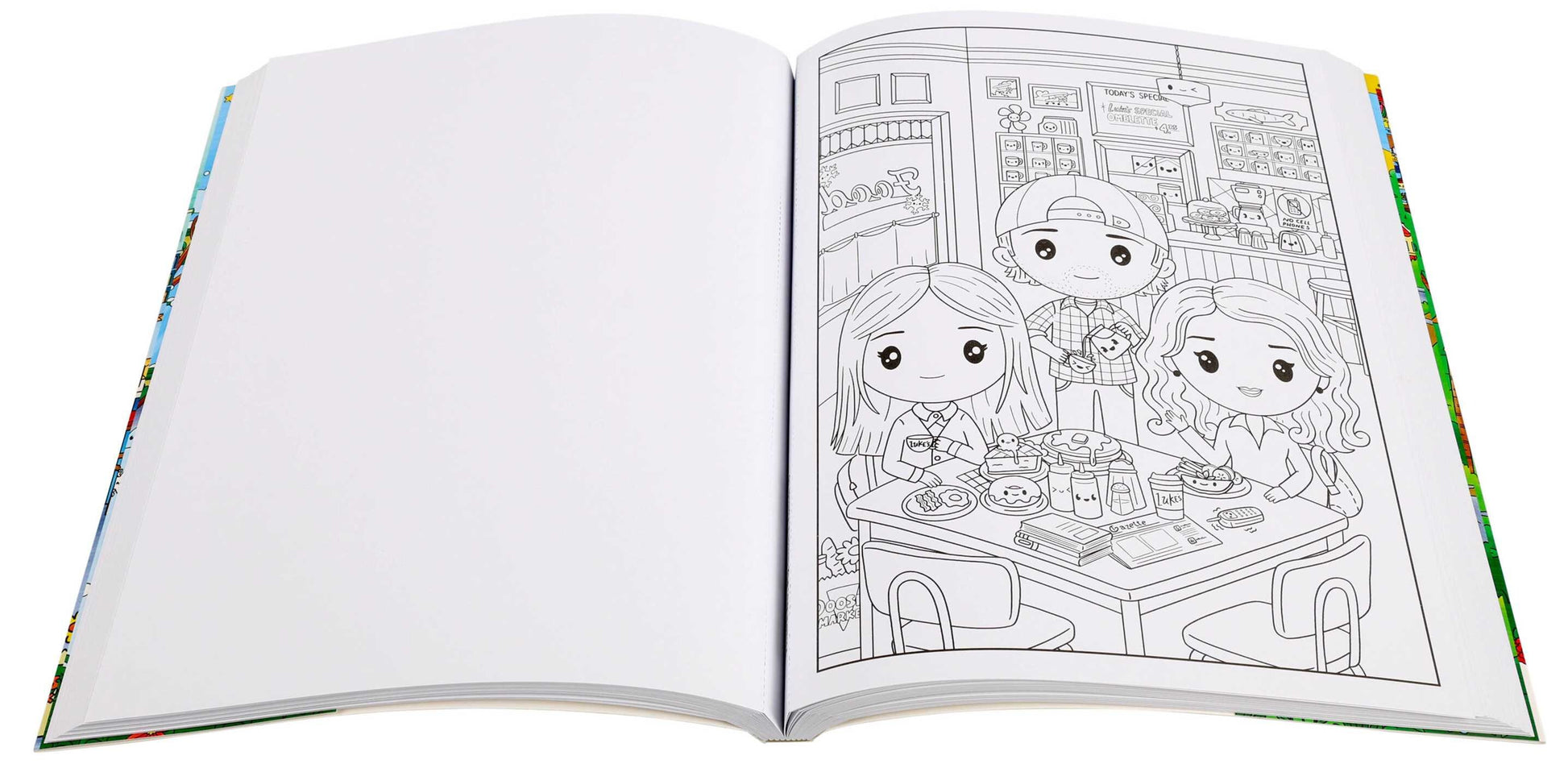 Gilmore Girls Kawaii Coloring Book
