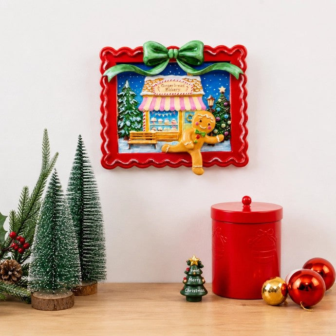 Gingerbread Paint Your Own 3D Wall Frame