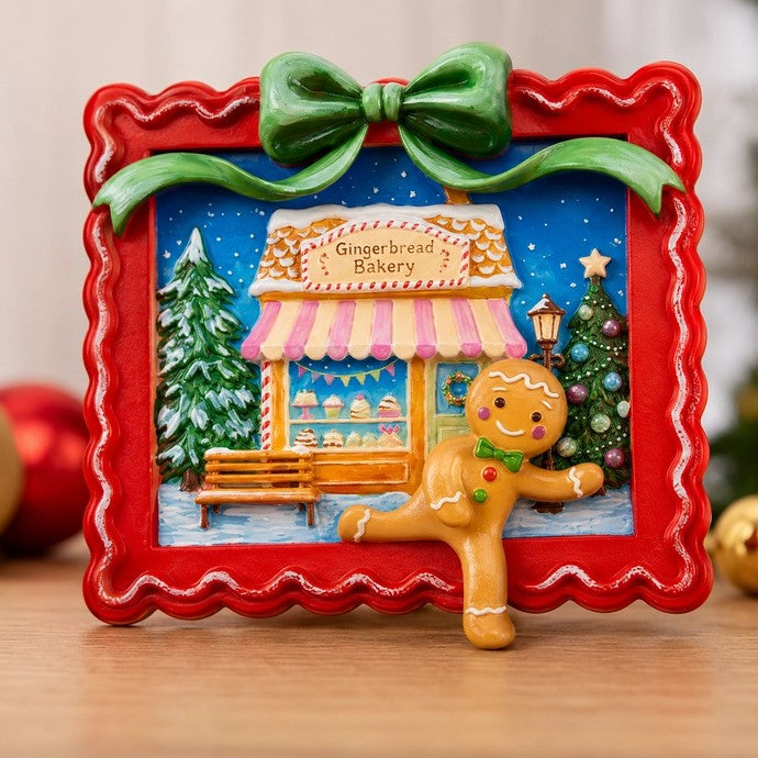 Gingerbread Paint Your Own 3D Wall Frame