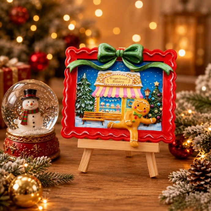 Gingerbread Paint Your Own 3D Wall Frame