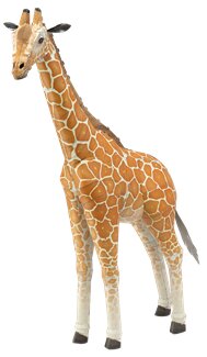 Giraffe Metal Model