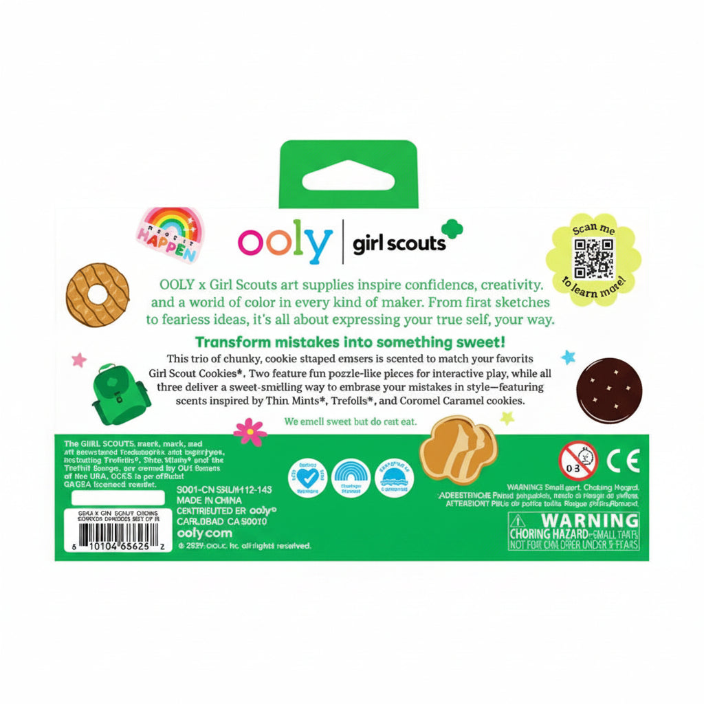 Girl Scouts Cookie Scented Erasers