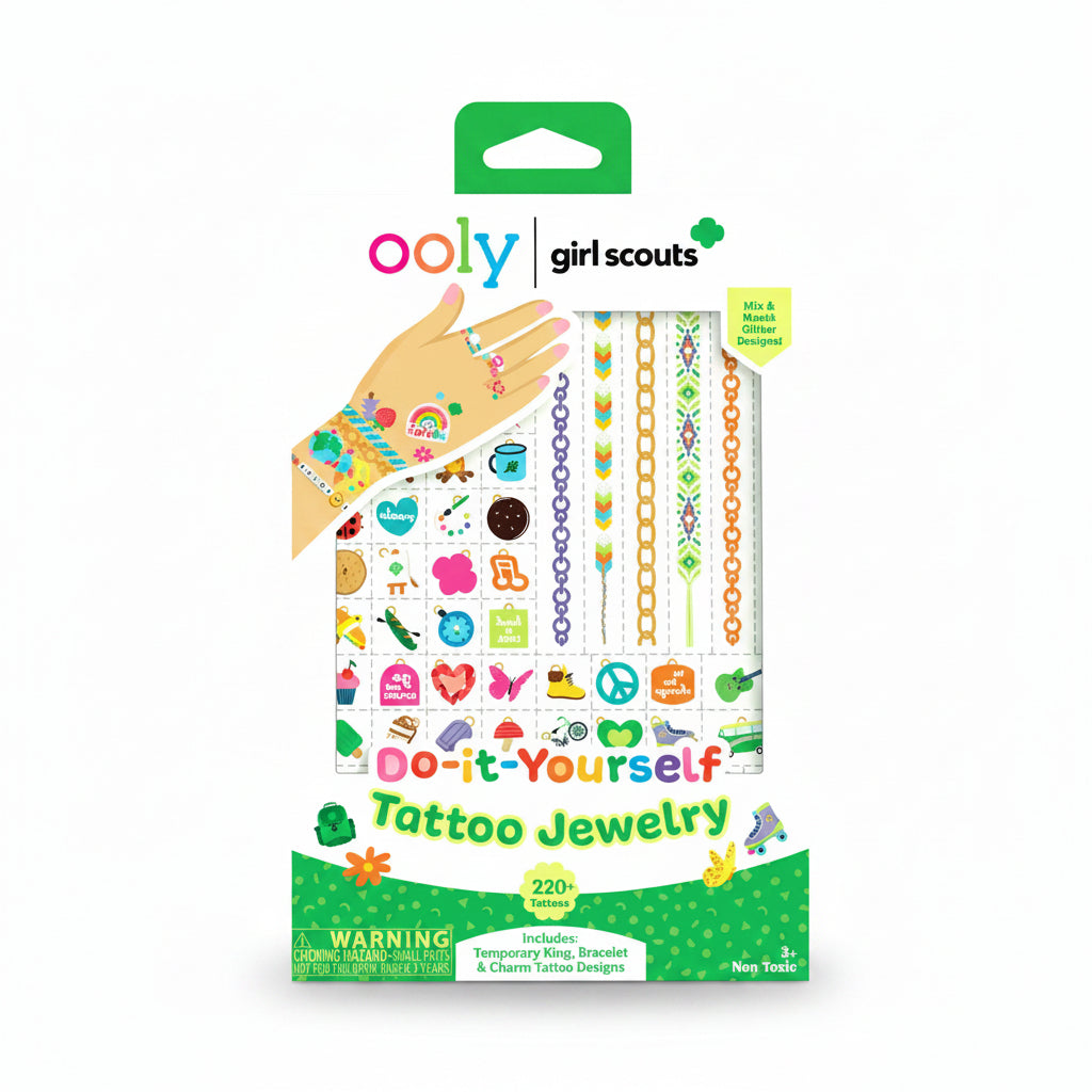 Girl Scouts DIY Tattoo Jewelry