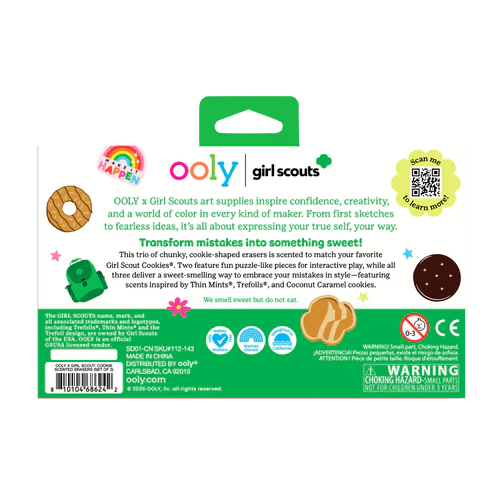 Girl Scouts Cookie Scented Erasers