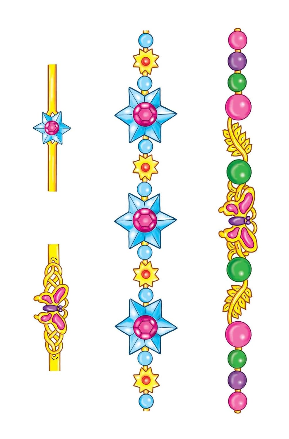 Glitter Jewelry Tattoos