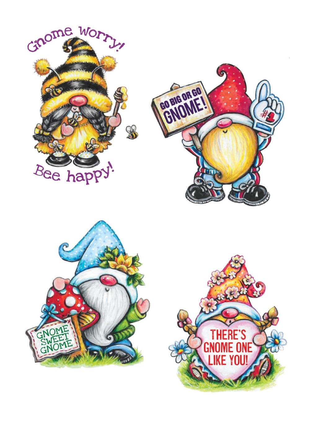 Gnome Pun Intended Stickers