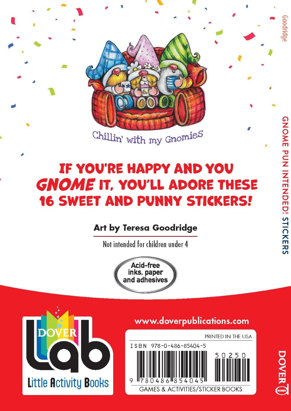 Gnome Pun Intended Stickers