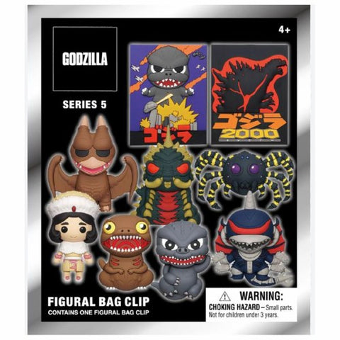 Godzilla Figural Bag Clip Series 5