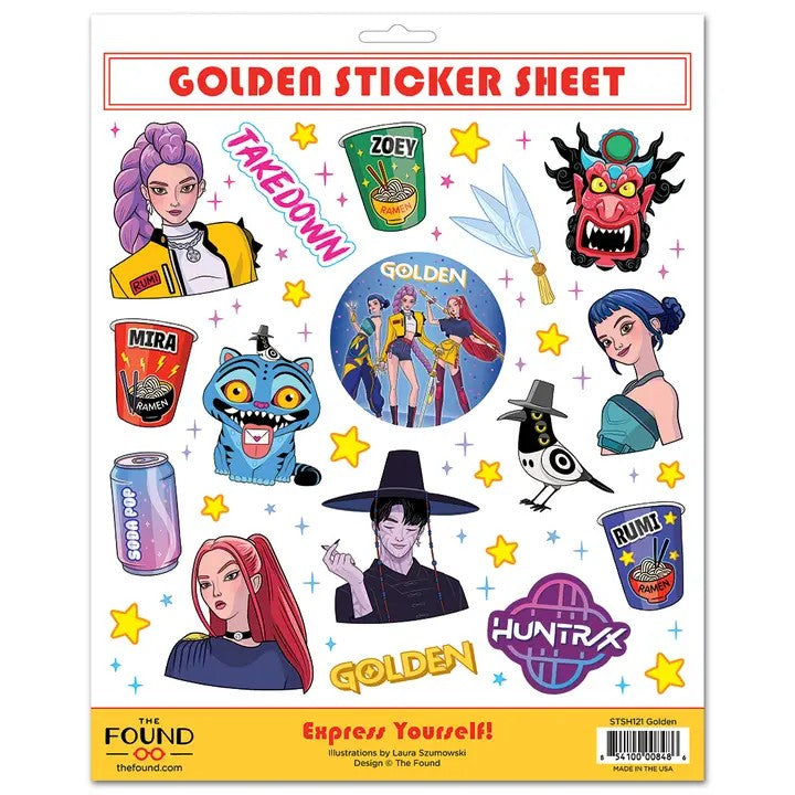 Golden Sticker Sheet