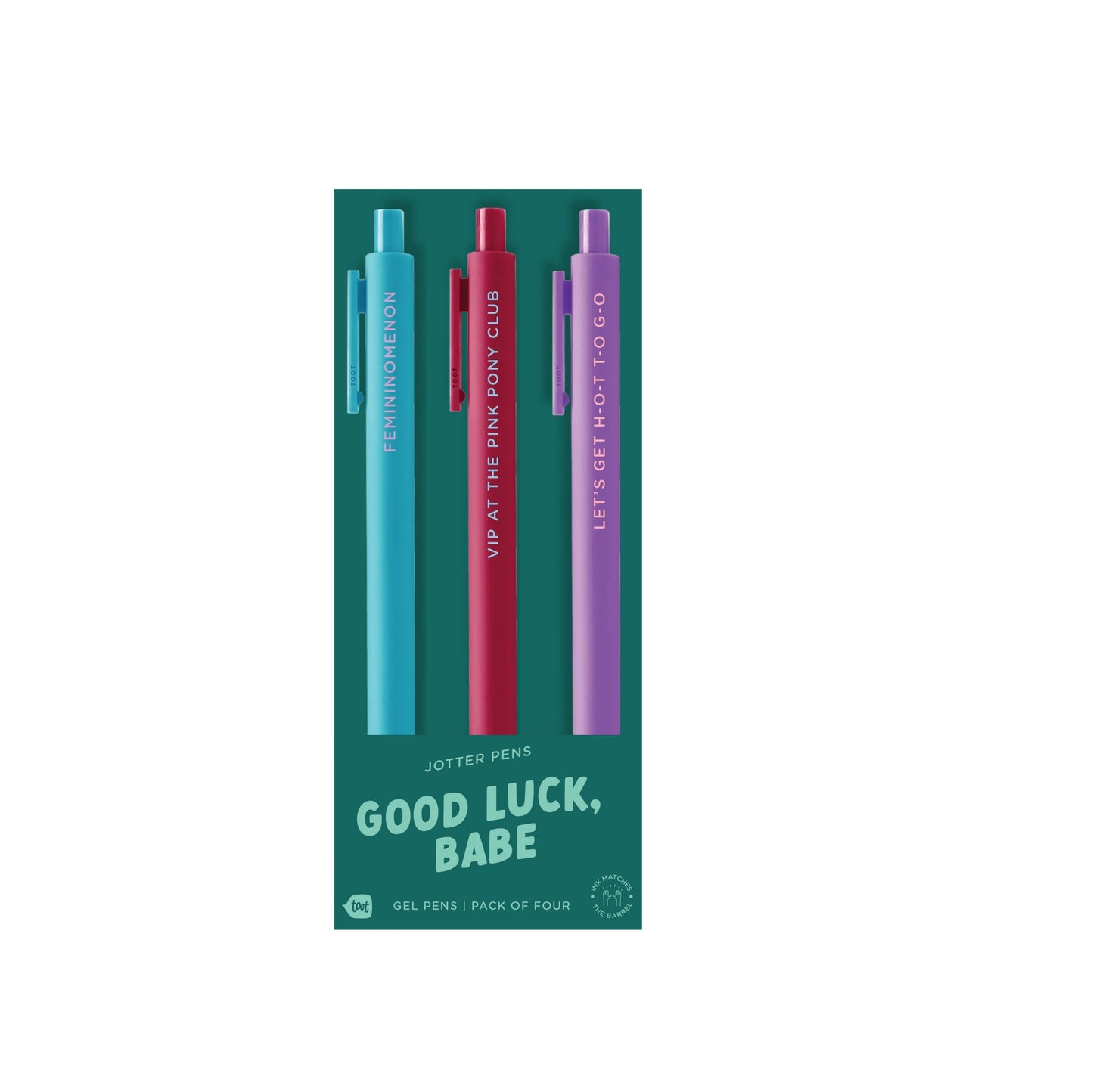 Good Luck Babe Pen Set