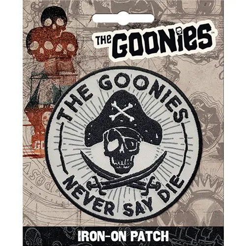Goonies Never Say Die Iron-On Patch