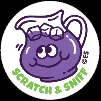 Grape Drink Scratch N' Sniff Stickers