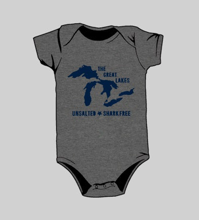 Great Lakes Unsalted Onesie