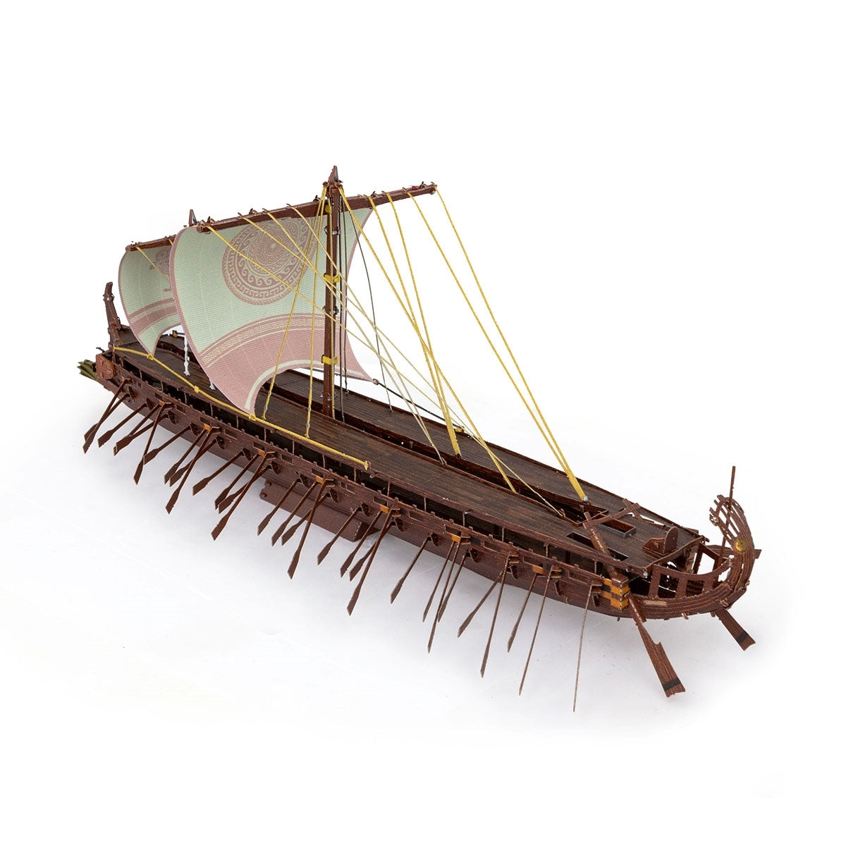 Greek Trireme Metal Model