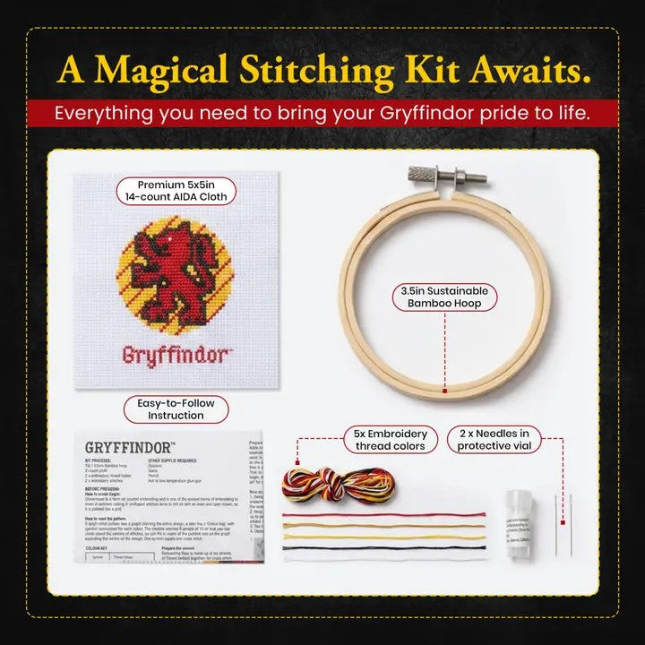 Gryffindor Cross Stitch Kit