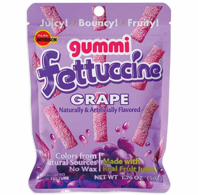 Gummi Fettuccine Grape 1.76 oz