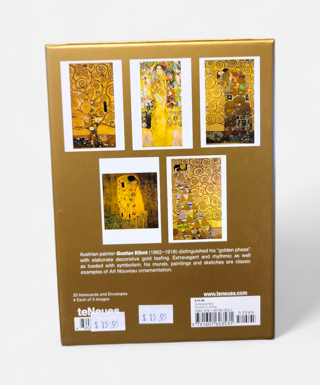 Gustav Klimt Notecard Set
