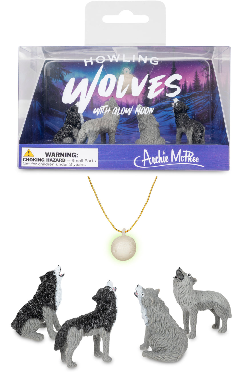 Howling Wolves Playset
