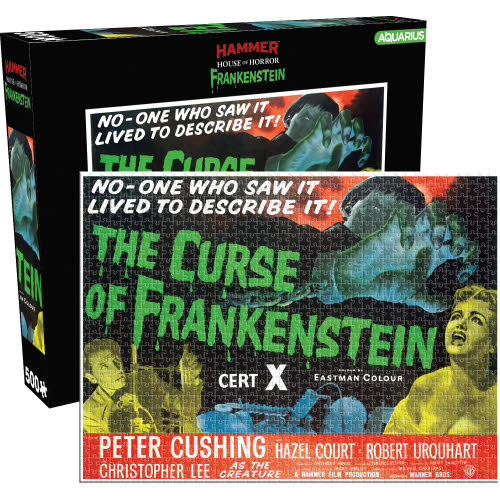 Hammer House Of Horror Frankenstein Puzzle 500 pc
